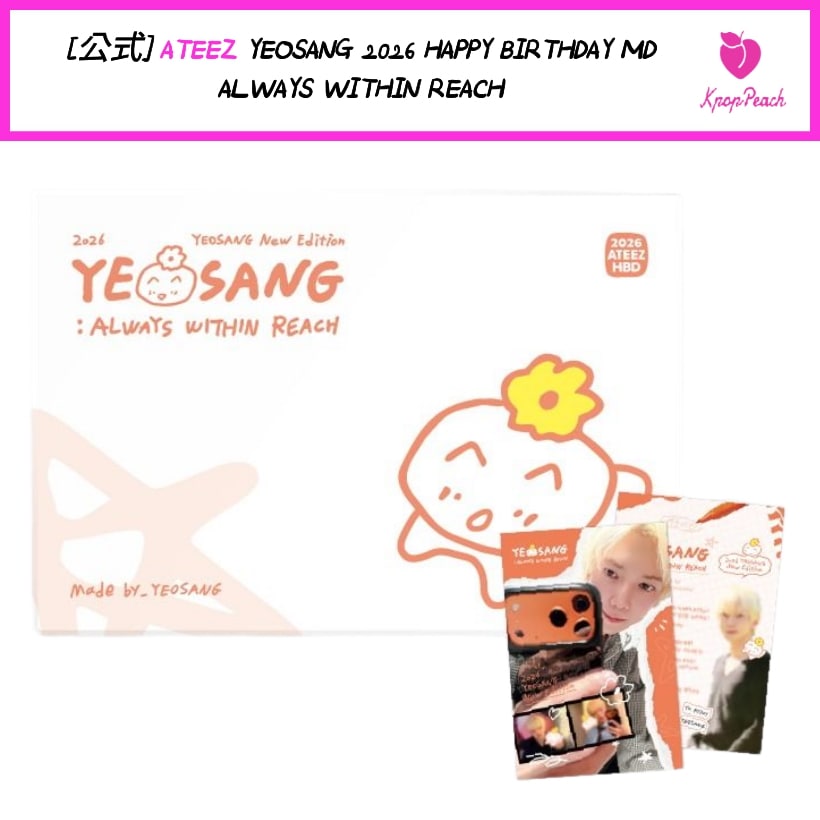 [公式] ATEEZ YEOSANG 2026 HAPPY BIRTHDAY MD ALWAYS WITHIN REACH