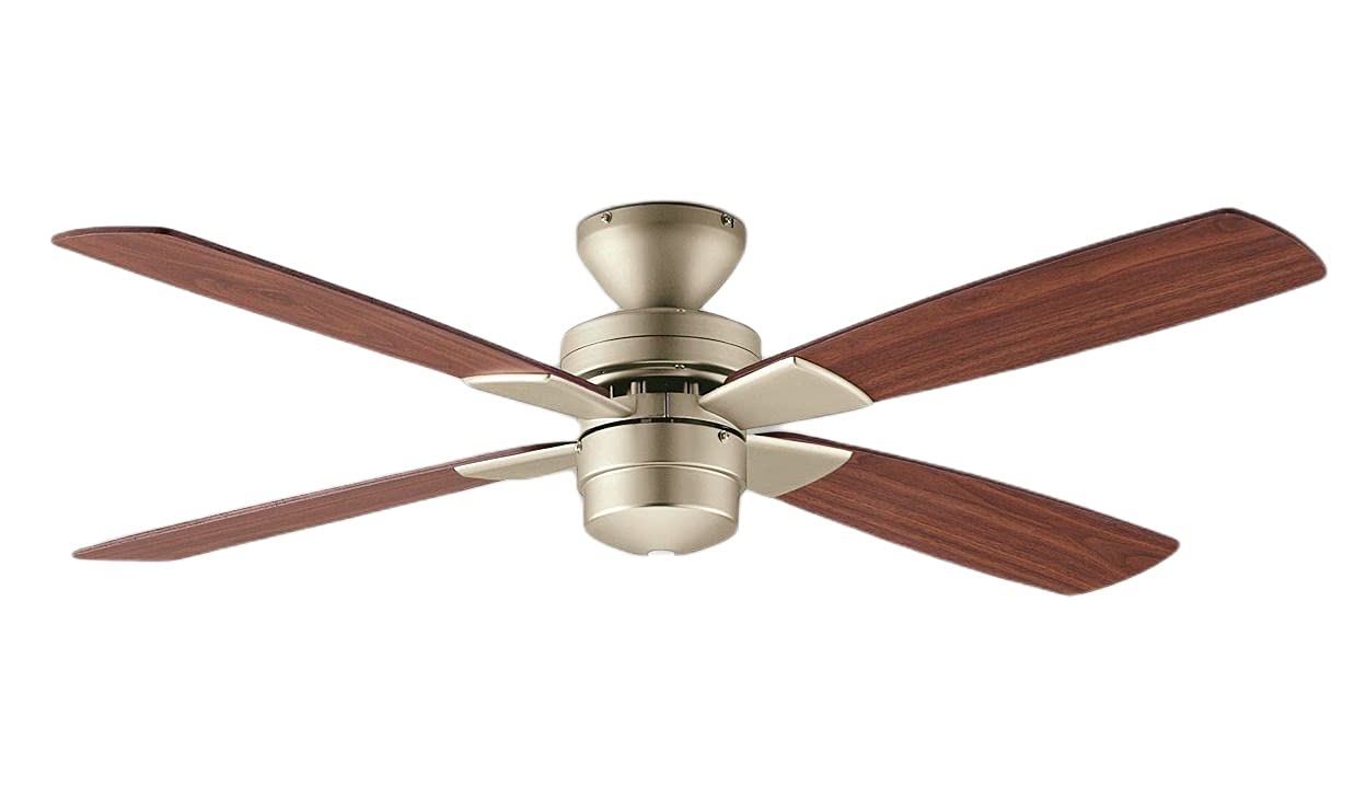 大光電機 DAIKO シーリングファン 灯具なし リモコン付 羽根リバーシブル シルバー 簡易取付式 AS-563E 10,443円