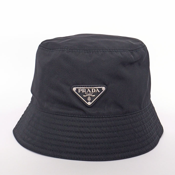 【未使用品新古品】プラダ Re-Nylon バケットハット トライアングルロゴ 【帽子】