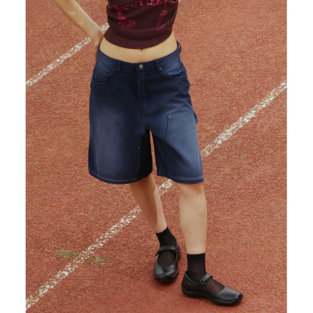 PRENDA OXFORD CARPENTER SHORTS NAVY PRTFSUCS03WN9