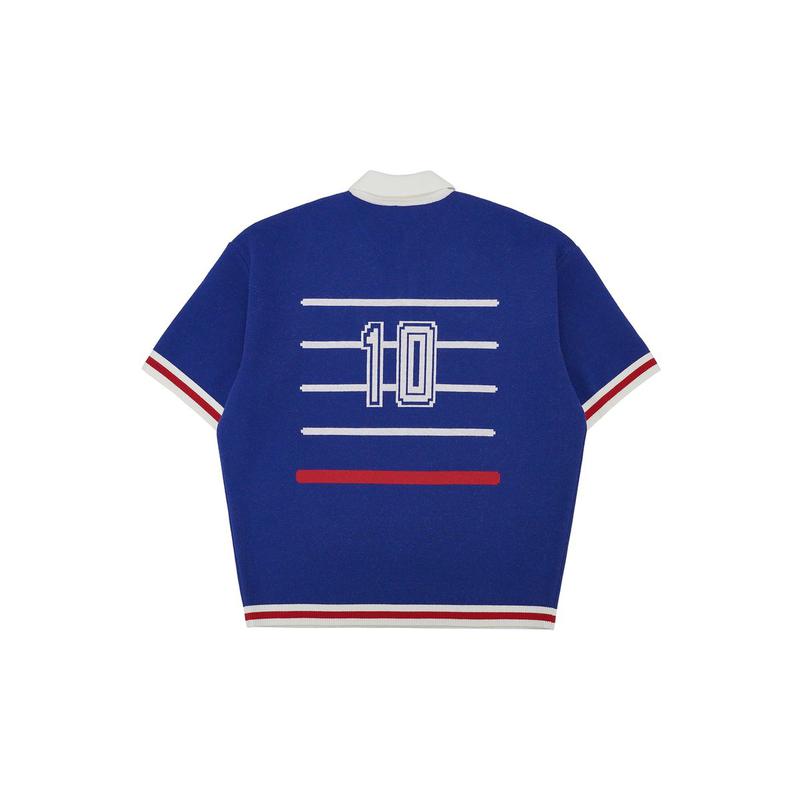 x STU限定版ポロニット半袖 X STU KNIT POLO_32MTWI0627