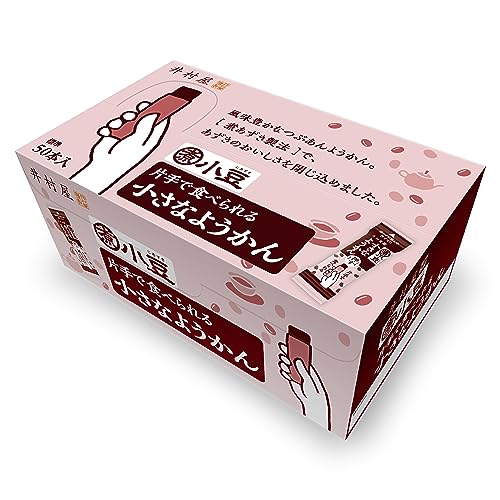 井村屋 大容量 片手で食べられる小さなようかん 750g 【スティックタイプ】 【つぶあんようかん】 【置き菓子】
