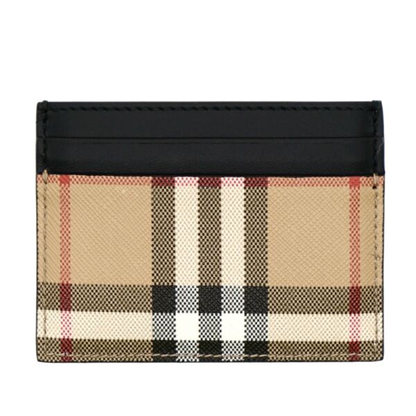 公式の Case Card BurberrySandon 二つ折り財布 Canvas New Wallet ...