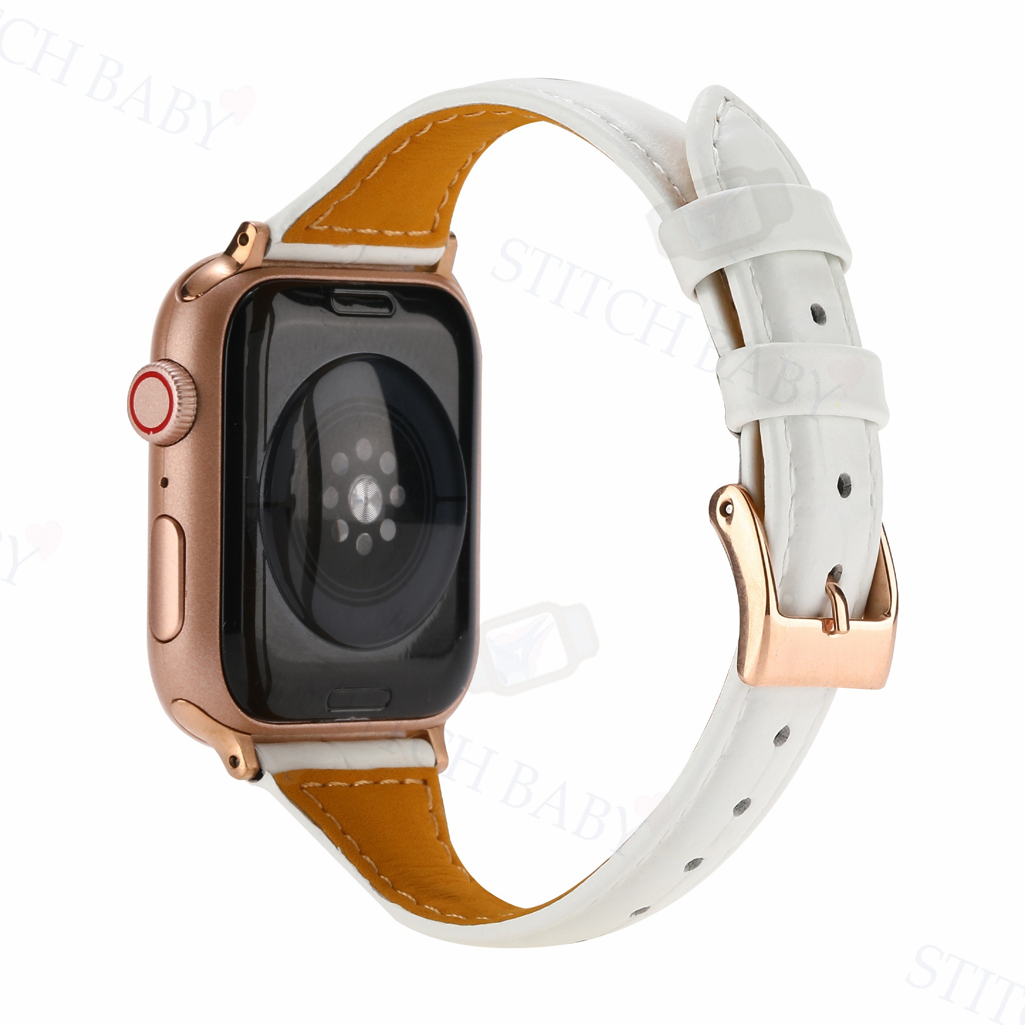 Apple 最新の激安 大注目 Watch ベルト おしゃれ 革 45 41 40 細身 mm s 6 本革 7 44