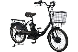 【完成品】PELTECH(ペルテック) 電動アシスト自転車 20インチ 内装3段 後子乗せ装着可 TDN-207L