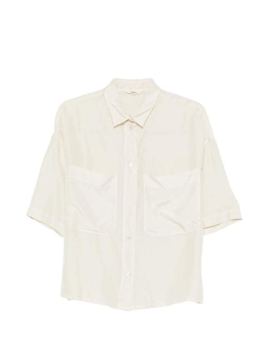 BARENA Women Shirts CAD55274124 538 White