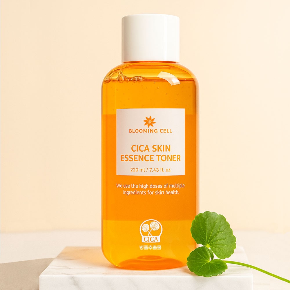 ブルーミングセル 敏感肌鎮静 毛穴引き締め 保湿 シカ スキン エッセンス トナー