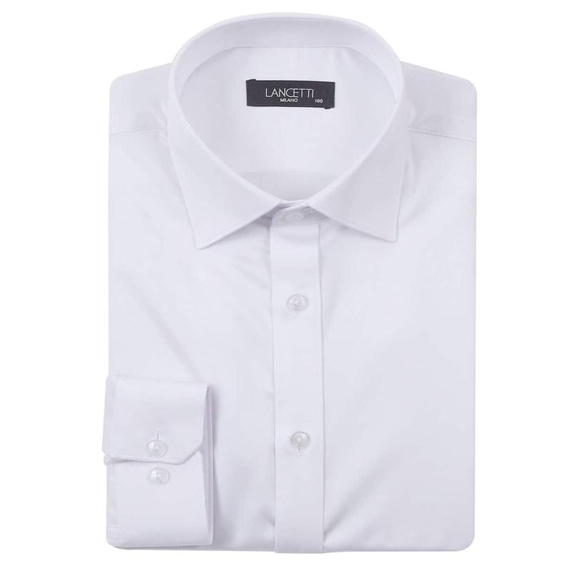 レーヨンスパン ポケットなし 一般長袖シャツ LWM 5419 WHU