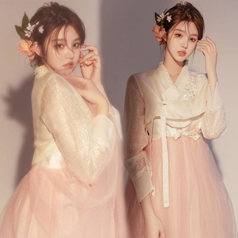 韓服韓国服女性延吉姫フォトコート服日常パフォーマンス服スーパーフェアリー