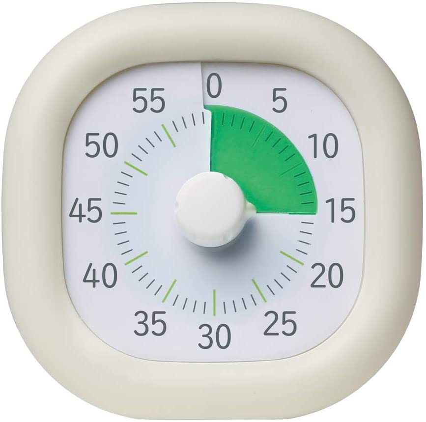 （まとめ買い）トキ/サポ 時っ感タイマー 10cm 色で時間の経過を実感 アイボリー LV-3062-I [x3]