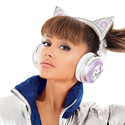 アリアナ・グランデ 限定モデル AXENT WEAR ネコ耳 ヘッドフォン 新品 Qoo10] ネコ耳ヘッドホン アリアナグランデモデル