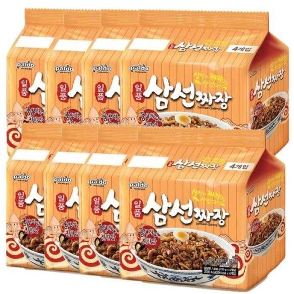 八道 一品ジャージャー麺 120g 4本入り x 8パック