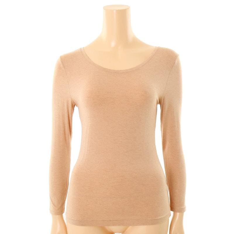 優れた保温性 モーダルカシミア 女性用長袖下着(WLG2352C)