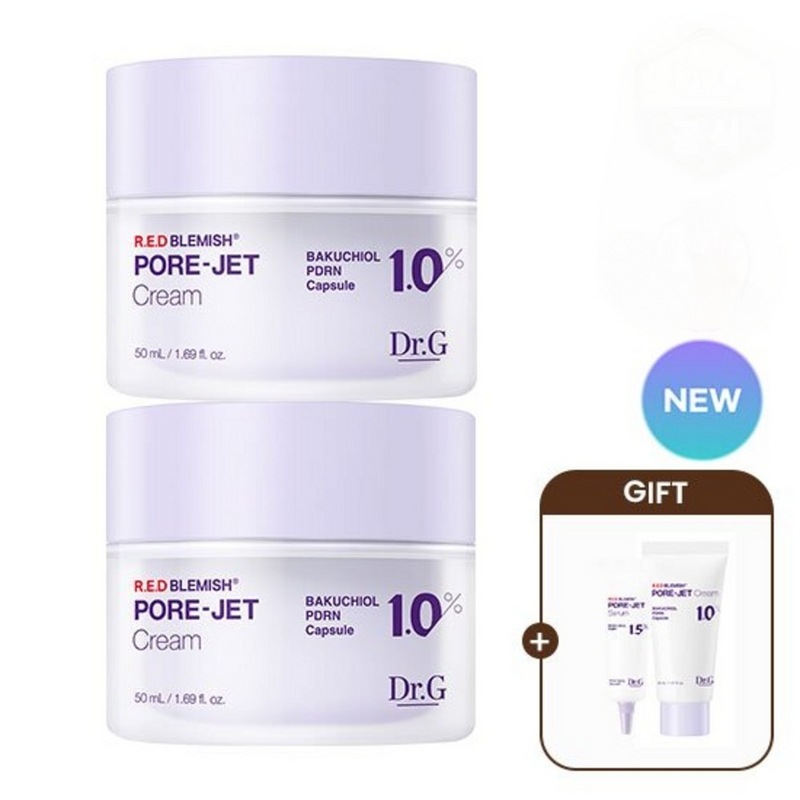 （1+ 1）レッドブレミッシュバクチオールフォアジェットクリーム50mL+贈呈