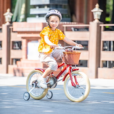 Qoo10] 子供用自転車 16インチ 補助輪 ベル : 自転車