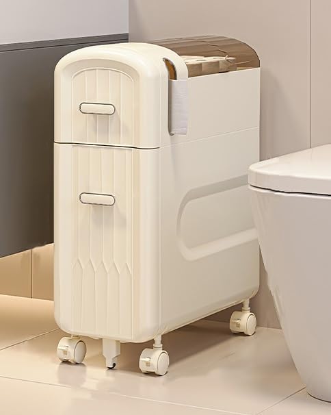 Slim Bathroom Storage Cabinet, Space-saving Under Sink Bathroom Cabinet, Seam Storage Kitchen Storag