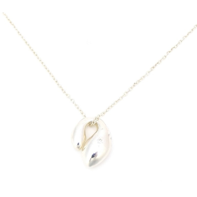 ティファニー TIFFANY&Co. ネックレス ダブルティアドロップ エルサペレッティ /シルバー/SV925【中古】(67783)