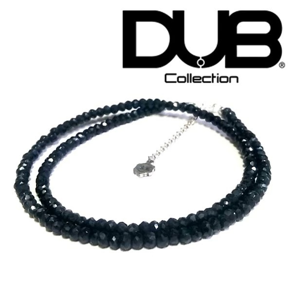 再入荷なし DUB ブラックスピネル ネックレス チャーム付き 204 メンズ レディース ジュエリー ダブジュエリー シルバー アクセサリー ダブコレクション リング Safiri サファリ Swe
