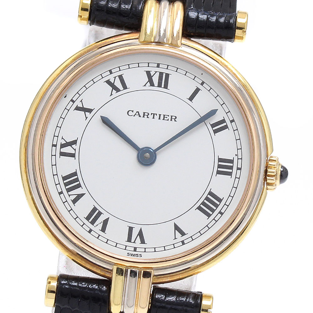 カルティエ CARTIER ヴァンドーム トリニティ K18 スリーカラー クォーツ レディース _818173【中古】