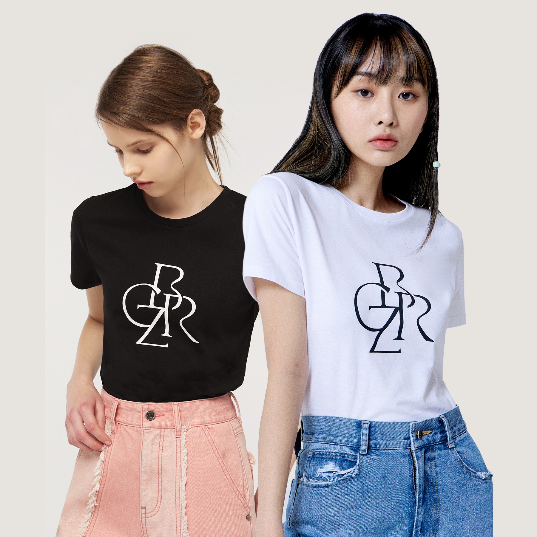 23S/Sグラフィックベーシック半袖Tシャツ 2PACK SET
