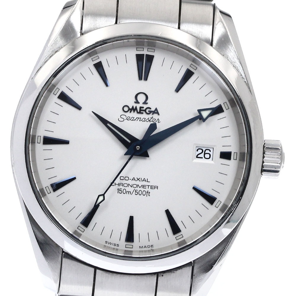 オメガ OMEGA 2503.33 シーマスター アクアテラ デイト コーアクシャル 自動巻き メンズ _869133【中古】