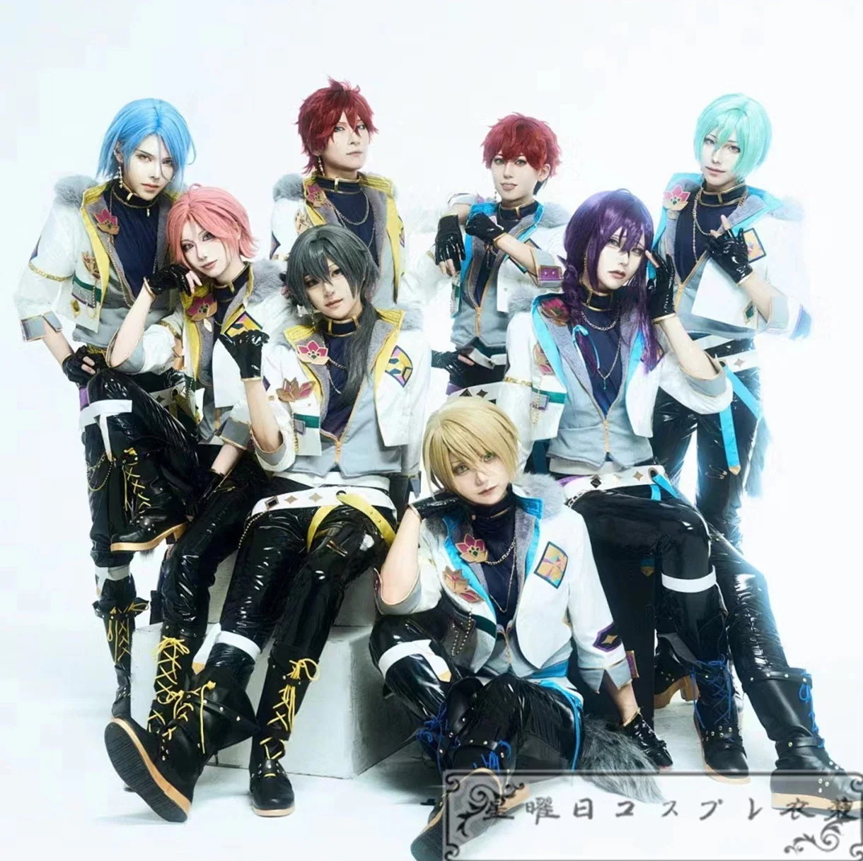 655あんさんぶるスターズ Answer星と惹かれ合うマトリックス ALKALOID Crazy:B コスプレ衣装 ハロウィン コスチューム