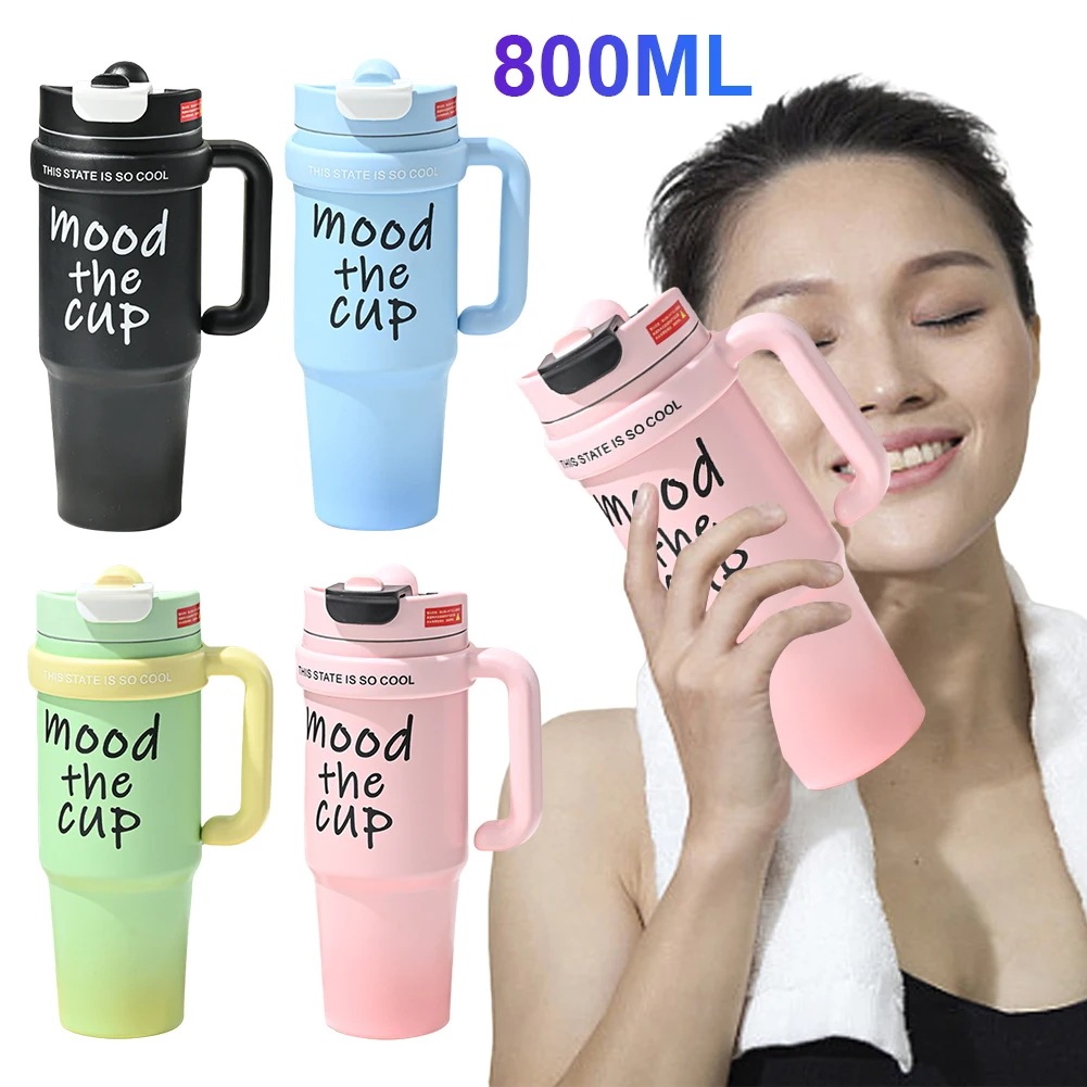 1000mlの大容量ポータブルステンレス製温水カップ,断熱コーヒーマグ,サイクリングスポーツ用 - 15