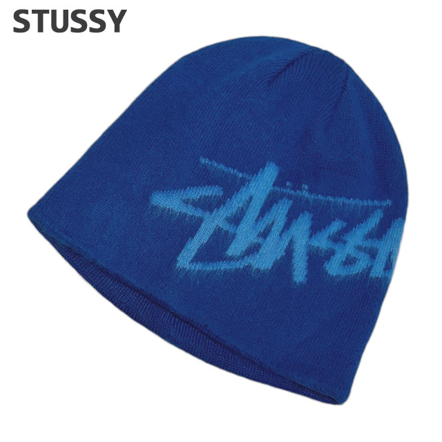 ステューシー STUSSY BRUSHED OUT STOCK SKULLCAP ニット キャップ 265-001798-114