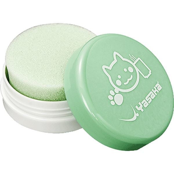 （まとめ） ヤサカ（Yasaka） 卓球メンテナンス用品 にゃんこカテスポ（ラバークリーナー用キャップ付きスポンジ） Z202 12セット