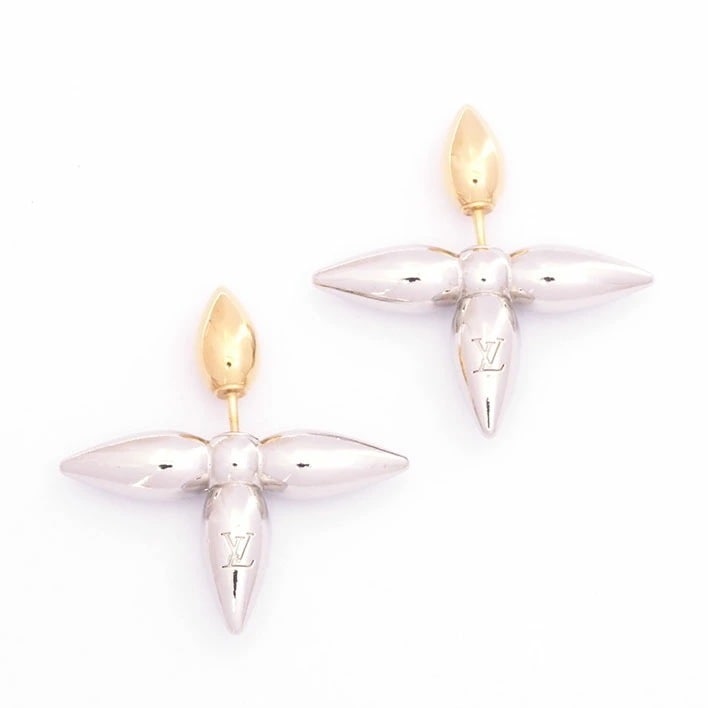 【美品】ルイヴィトン ピアスルイゼット M80268 【ピアス】