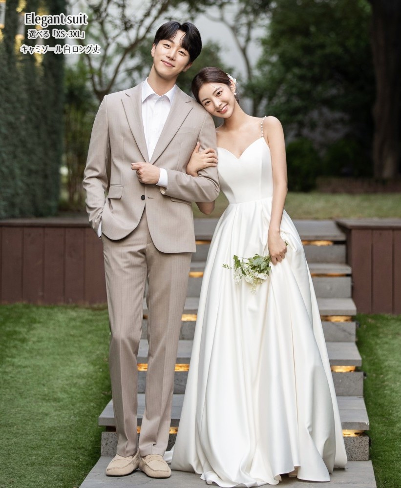 ウエディングドレス Long dress「XS~3XL」シンプル パーティードレス ロングドレス 結婚式 キャミソールワンピース 演奏会ドレス 発表会 二次会 イブニングドレス 大きいサイズ 衣装 着
