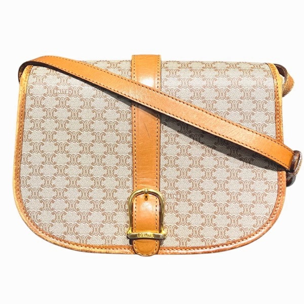 セリーヌ CELINE マカダム バッグ ショルダーバッグ レディース 【中古】