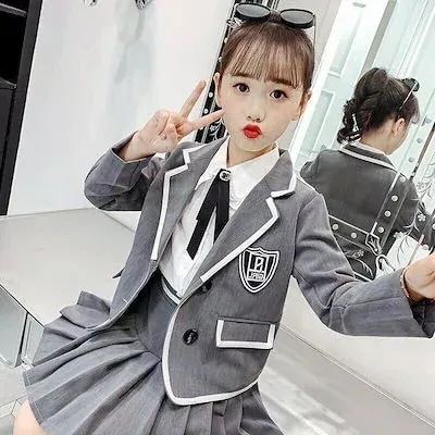 ２点で11o円OFF！【最安値挑戦】 卒業スーツフォーマルスーツセットアップ子供服 服 女子 スーツ 新品入学式 【最安値挑戦】
