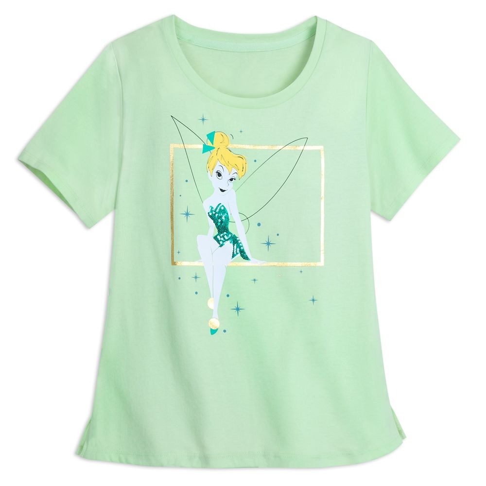 女性用ディズニーティンカーベルTシャツ ピーターパン