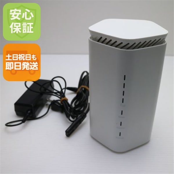良品中古 Speed Wi-Fi HOME 5G L12 NAR02 ホワイト スマホ 白ロム 本体 即日発送 土日祝発送OK 77