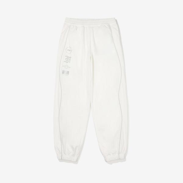 FILA 再帰反射 ウーブン ジョガーパンツ