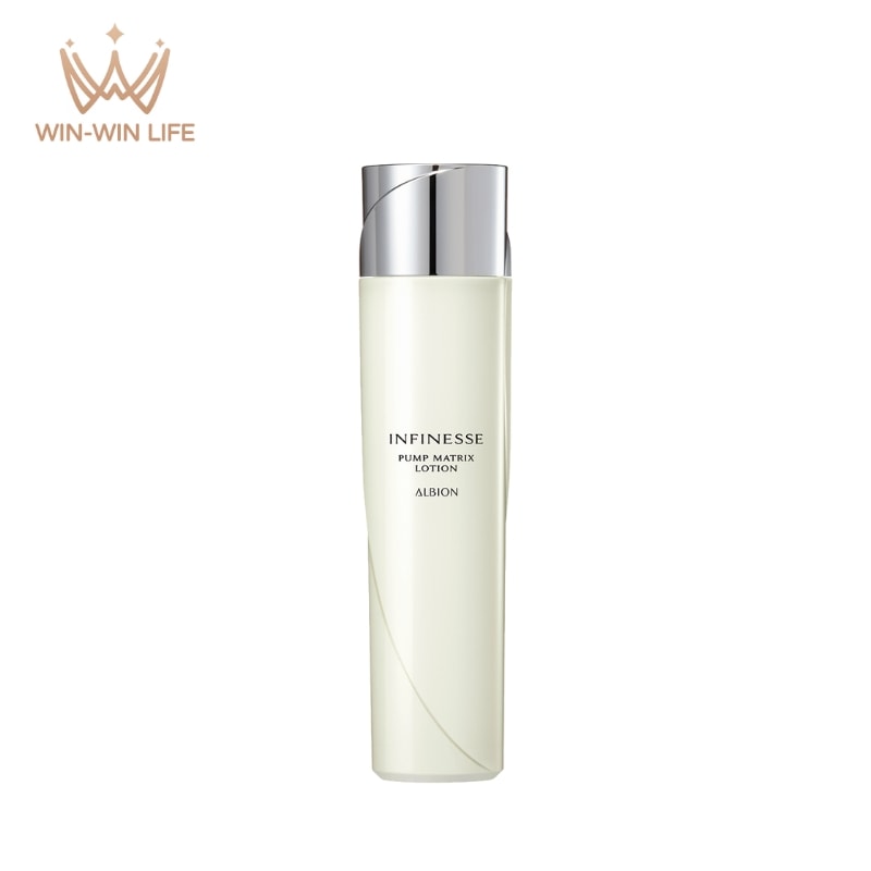 アンフィネス パンプ マトリクス ローション 200ml 化粧水 フェイス化粧水 フェイシャル化粧水 うるおい 水光ハリ 浸透 みずみずしい リアな水ツヤ 濃密 充実使用感 スキンケア 角質ケア