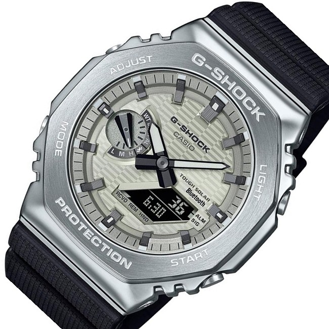 メンズ ソーラー モバイルリンク メタルケース(国内正規品)GBM-2100A-8BJF