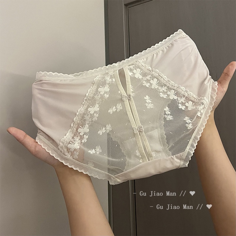 10個セット パンツレディースレース透かし彫り無傷女子デートパンツ
