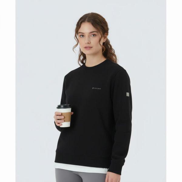 SNOWPEAK APPAREL ニット スウェットシャツ S25WMFHT76 ブラック