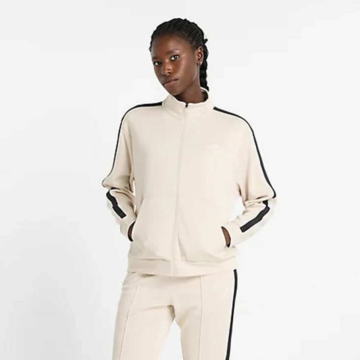 ジャージ 長袖 レディース ニットトラックジャケット フルジップ/AWJ51505-TWF