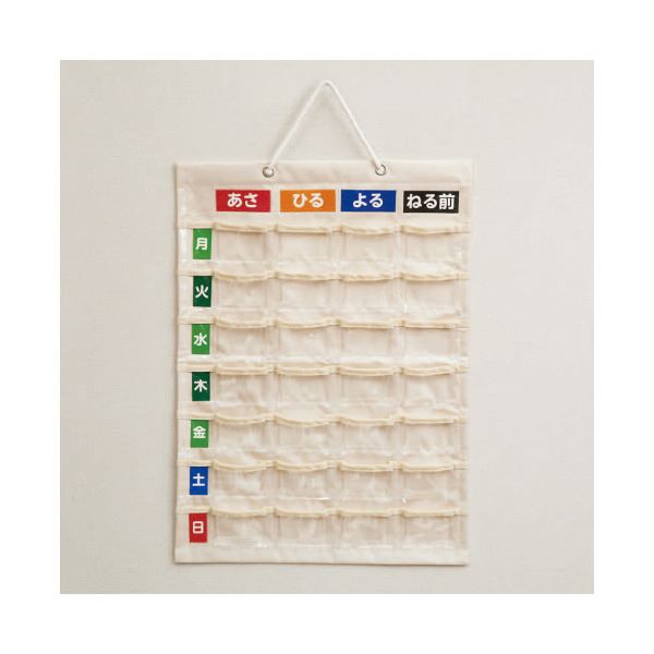 （まとめ）ナカバヤシ お薬カレンダー壁掛けタイプM IF-30115セット