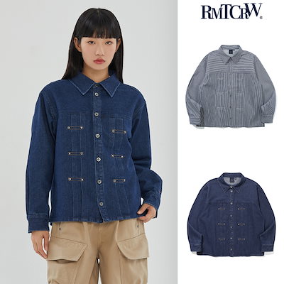 マークアンドロナ MARK&LONA モックネックハイネック長袖シャツ 46