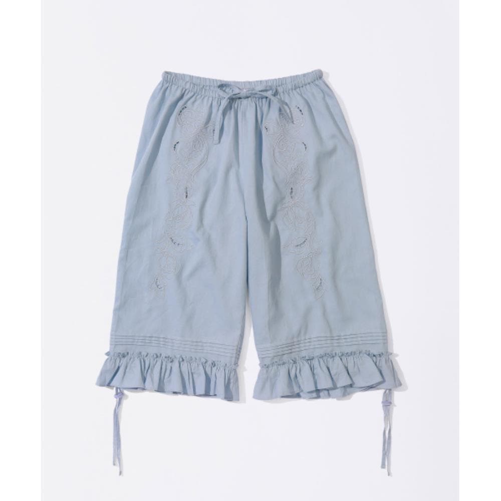スカルプター Cottage Cotton Capri Pants Sky Blue SC25S420BL