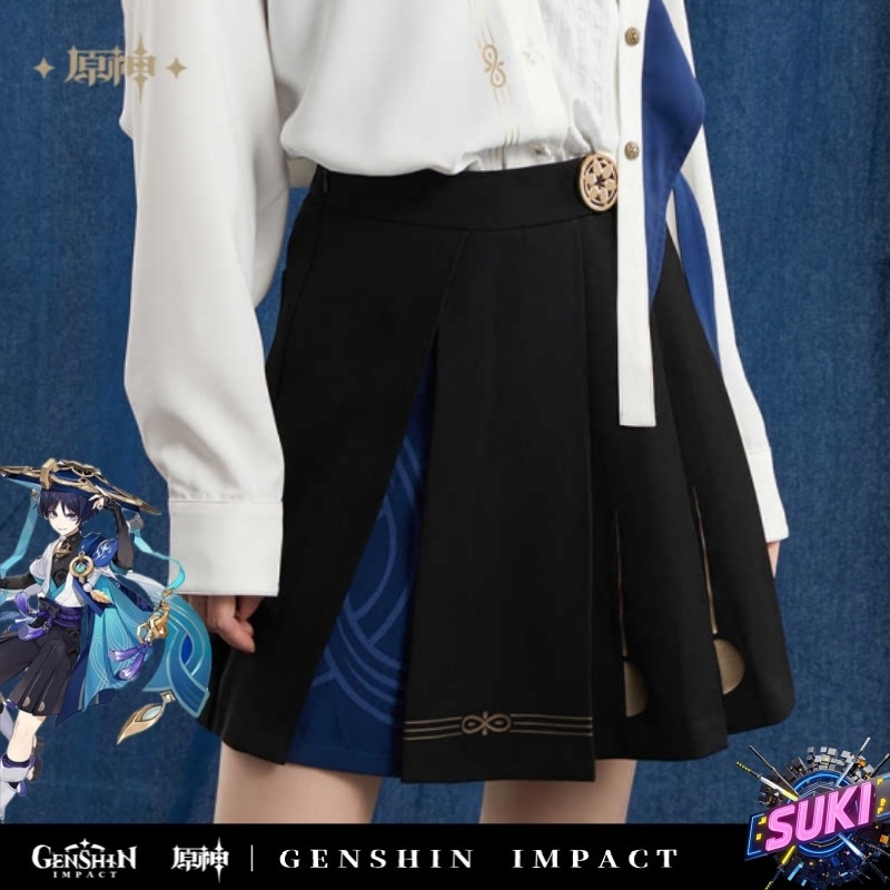 【プロ品質を極める!】原神 グッズ / 放浪者 インプレッションシリーズ / スカート / Genshin Impact Wanderer 流浪者 げんしん コスプレ