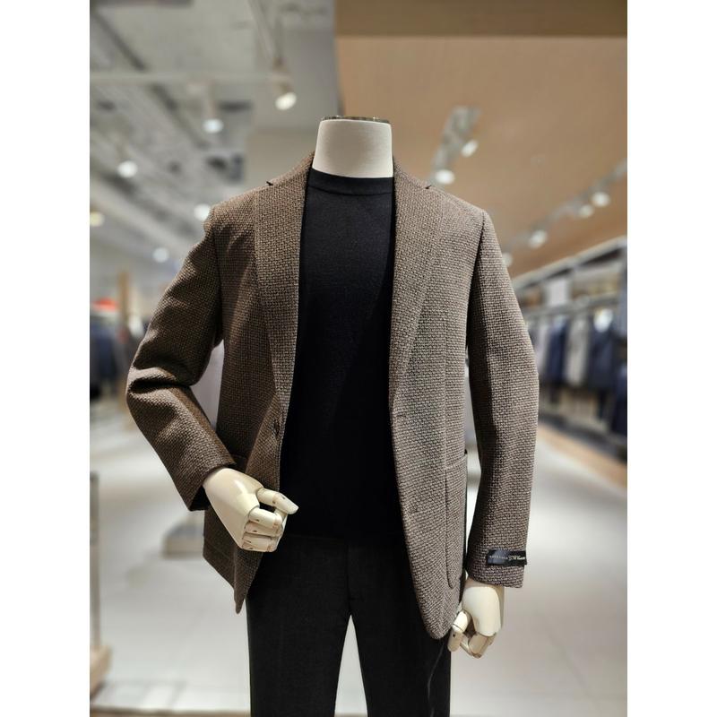 [坡州店] [AND Z()]イタリア ESTHIA G.B CONTE社 ジャージーライクジャケット(BZF4KG1701)