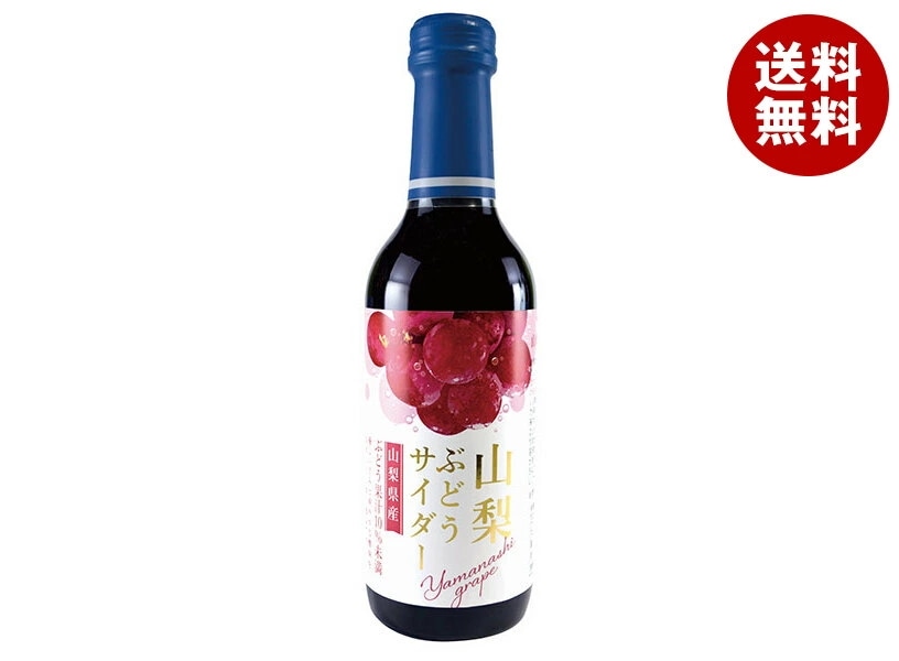 木村飲料 山梨ぶどうサイダー 240ml瓶×20本入×(2ケース)