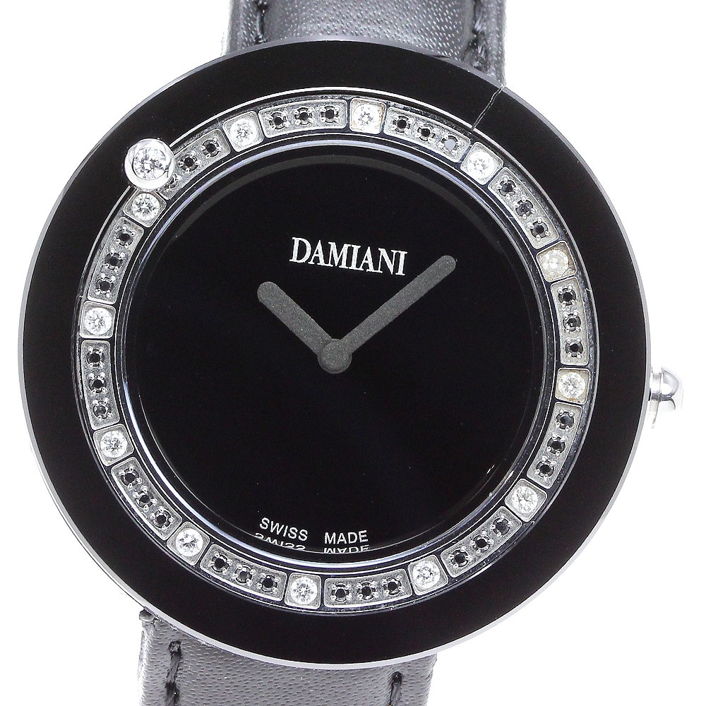 訳あり ダミアーニ Damiani BCLSDB37 ベルエポック ダイヤベゼル クォーツ メンズ _830616【中古】