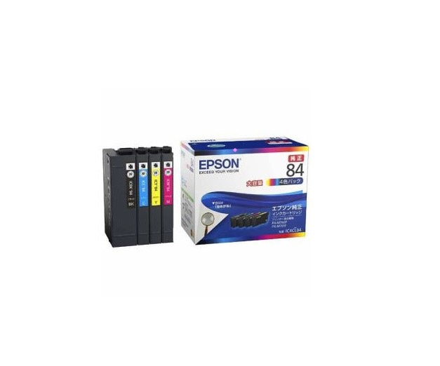 EPSON 純正 インクパック 4色パック 大容量タイプ IC4CL84