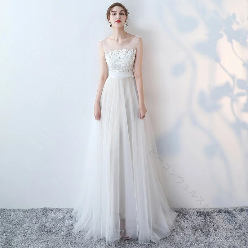 【アクティビティの削減】ウエディングドレス 二次会ドレス 大きいサイズ 結婚式 二次会 ドレス ウェディングドレス パーティードレス ファスナー 花嫁ドレス ロングドレス 前撮り 後撮り 結婚式 ライ